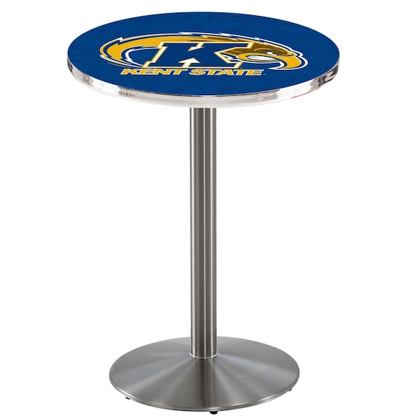 42" Stainless Steel Kent State Pub Table